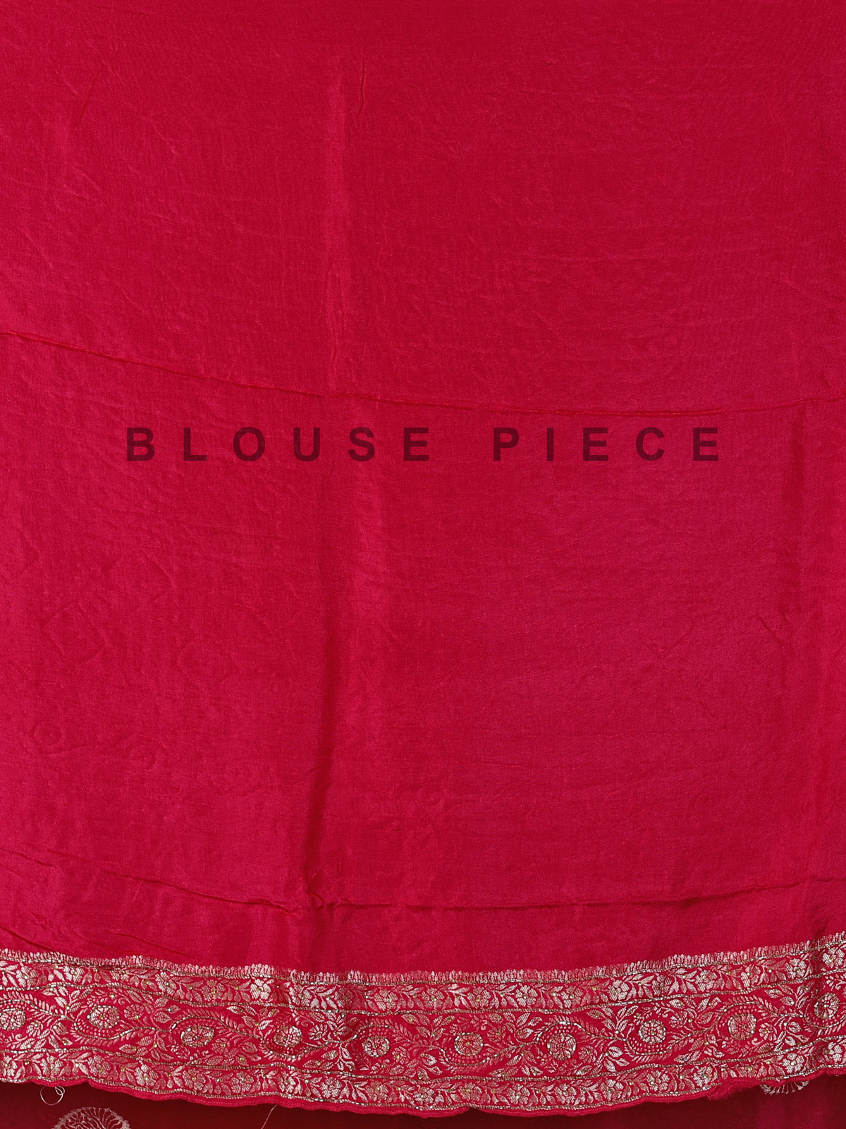 Rani pink dola silk embellished wedding saree for women