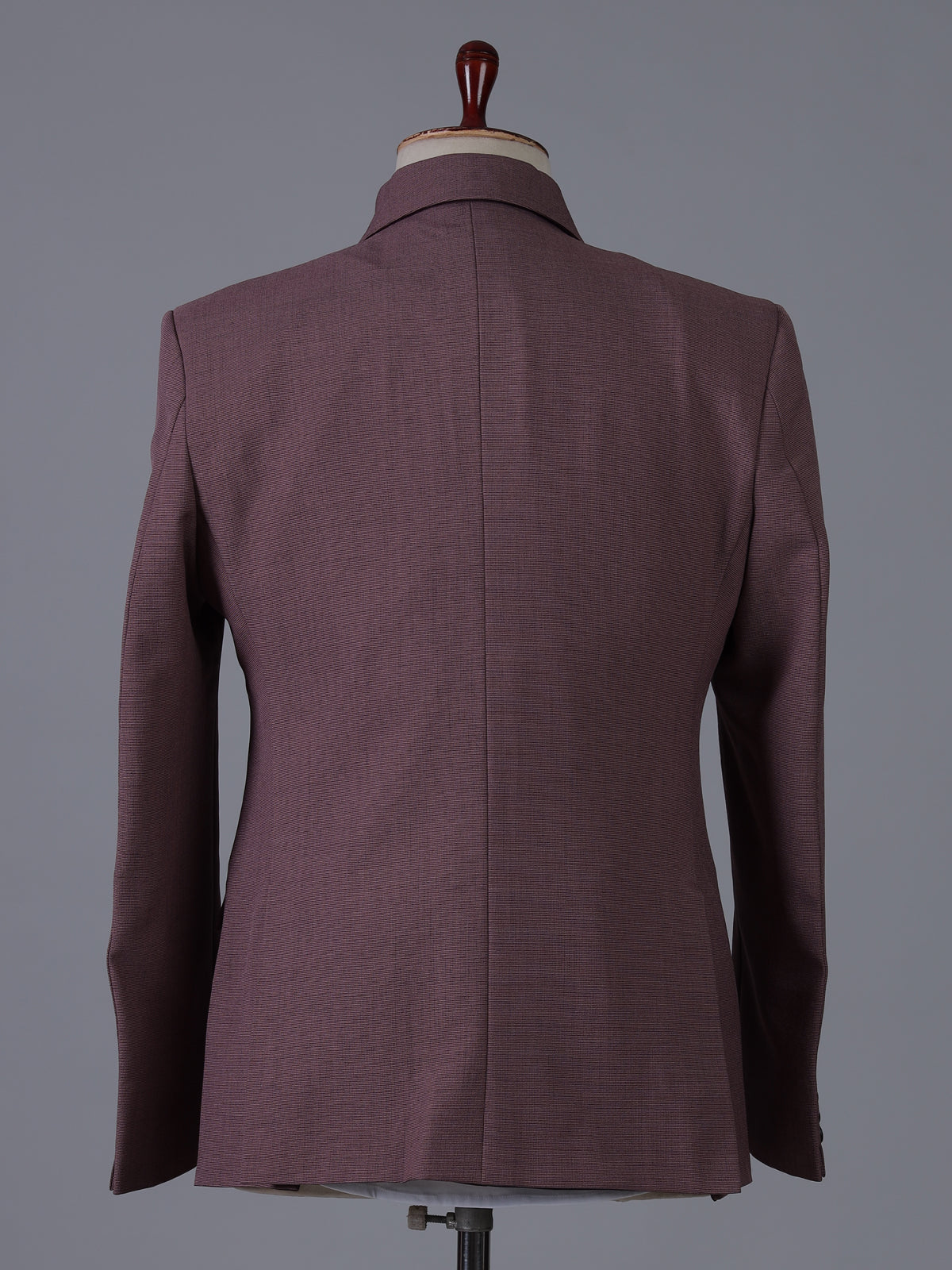 Stylish light wine terry rayon party blazer