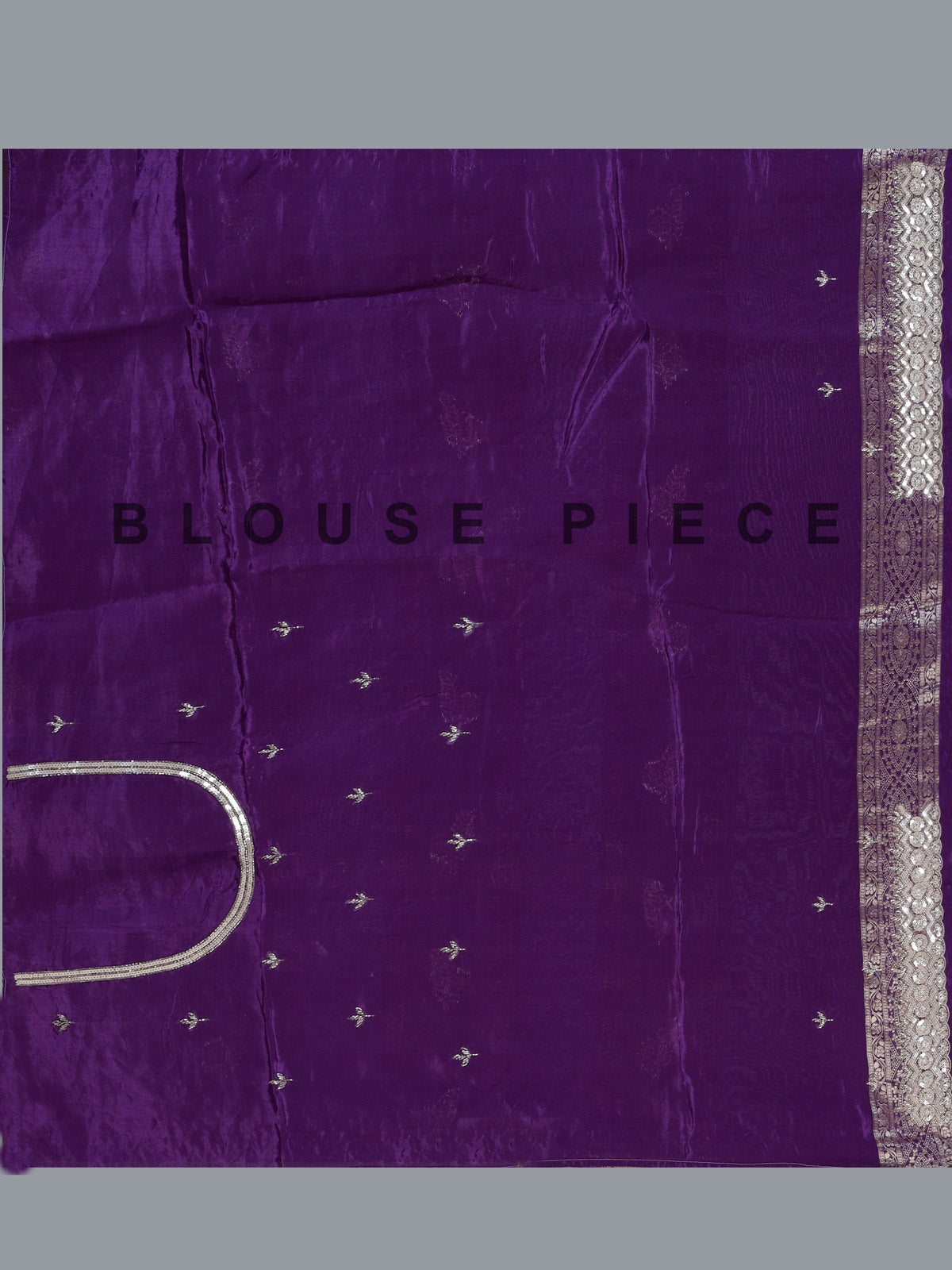 Purple dola silk designer saree with radiant festive