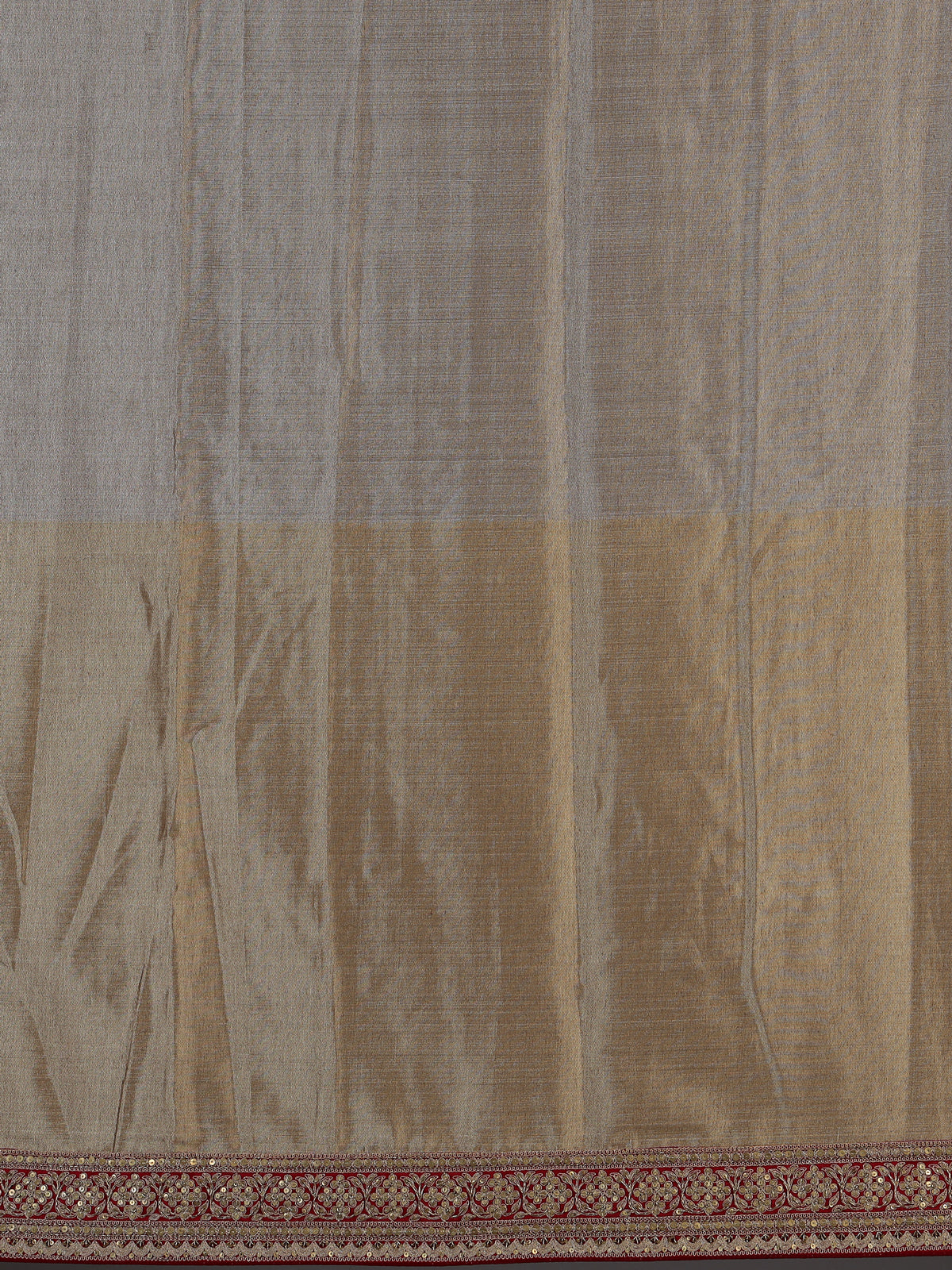 Gold tissue silk zardosi festive ready saree