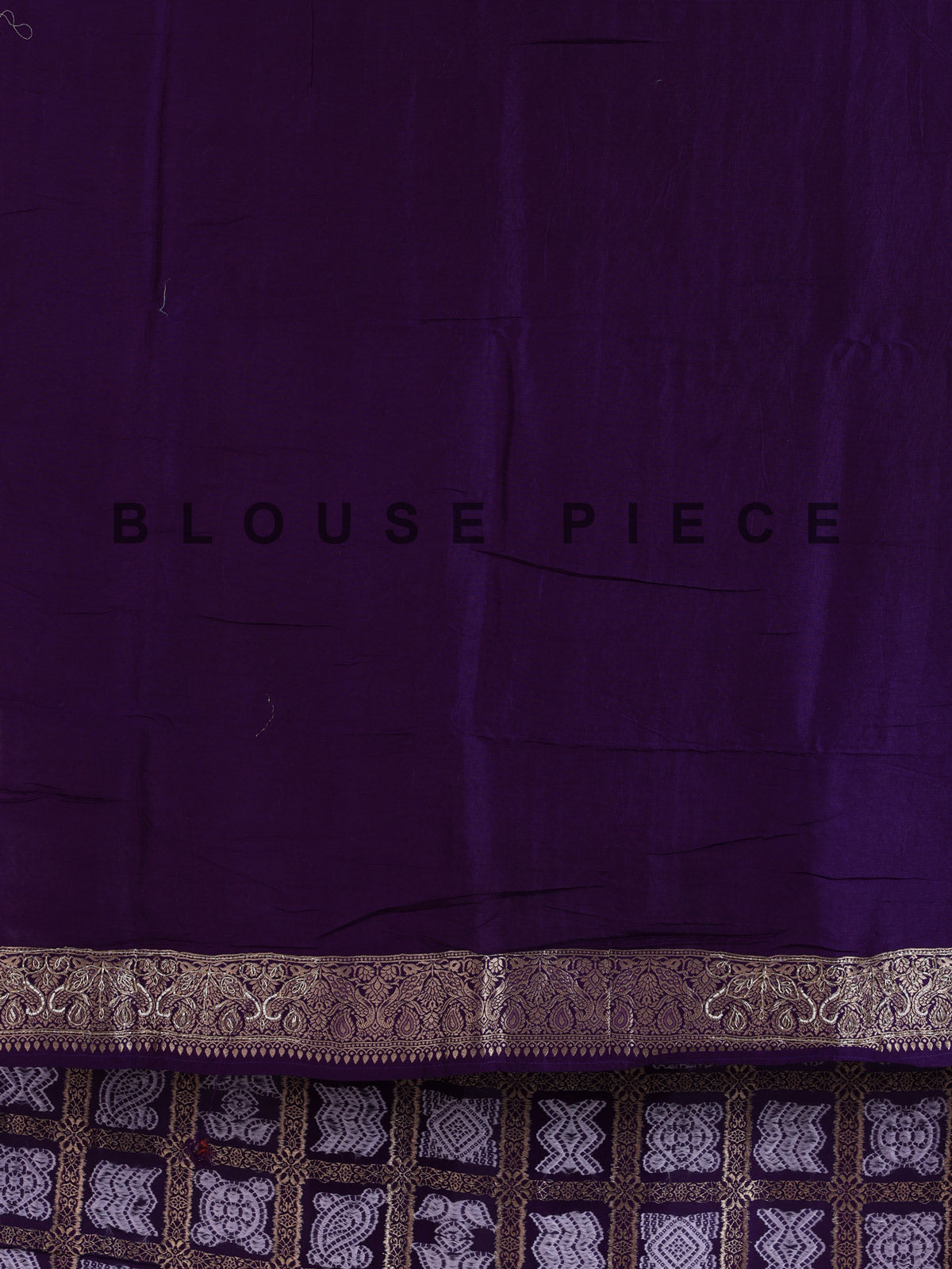 Purple dola silk bandhani saree with luxurious tassel pallu detailing