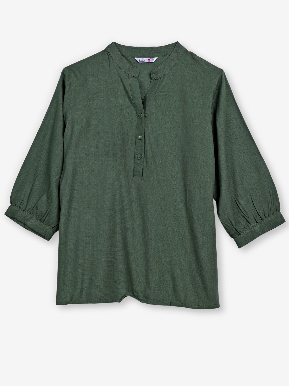 Pista green womens chic short kurti