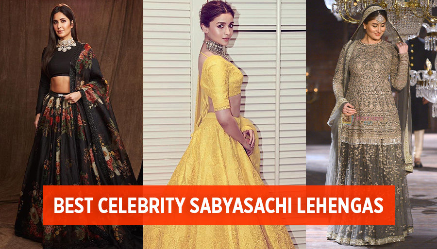 Bollywood Celebrities in Sabyasachi Lehenga