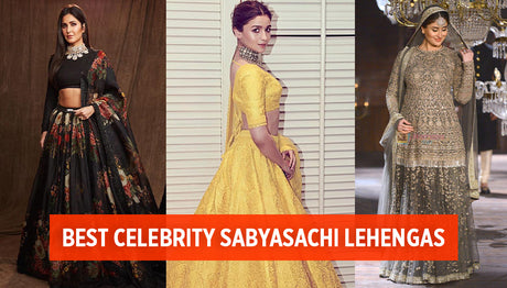Bollywood Celebrities in Sabyasachi Lehenga