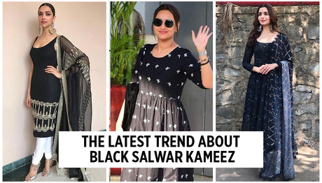 The Best Styles of Black Salwar Kameez Designs