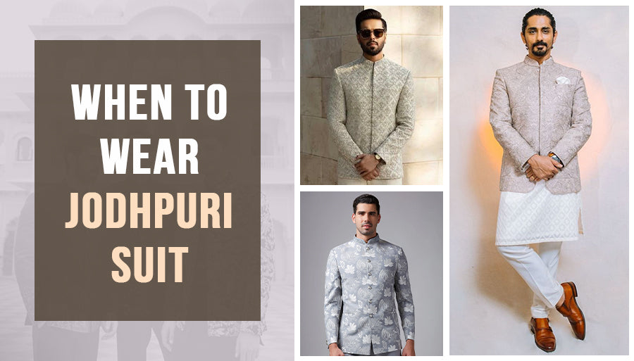 When to Wear Jodhpuri Suit
