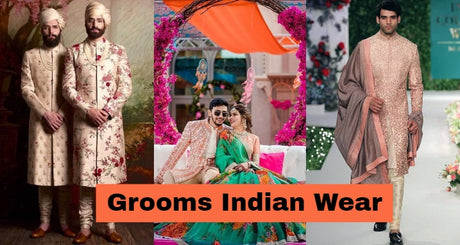 Latest Grooms Indian Wear Clothing - Grooms Wedding Attire