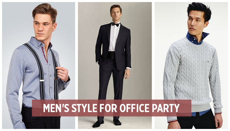How to Style at an Office Party for Men