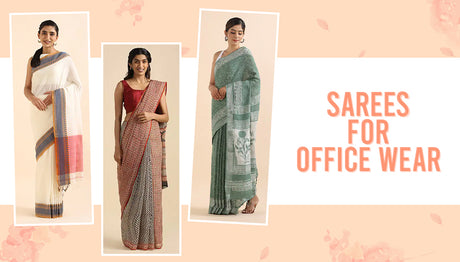 Workplace Saree Types for Women