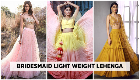 Latest Lightweight Bridesmaid Lehenga 2024