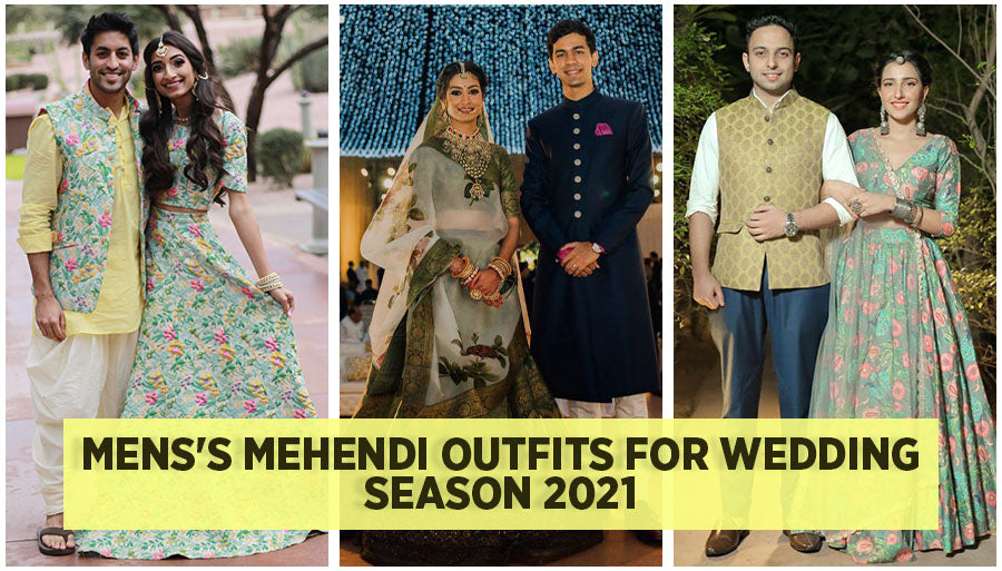 Men's Mehendi Outfits For Wedding Season 2022
