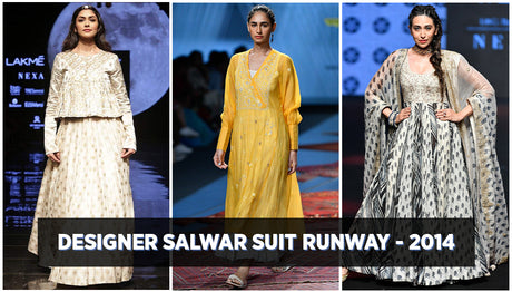 Designer Salwar Kameez Fashion from the Runway
