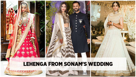 5 Wedding Lehenga Trends from Sonam Kapoor's Wedding