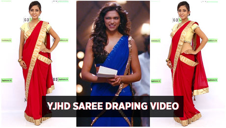 Yeh Jawani Hai Deewani Saree Draping Video