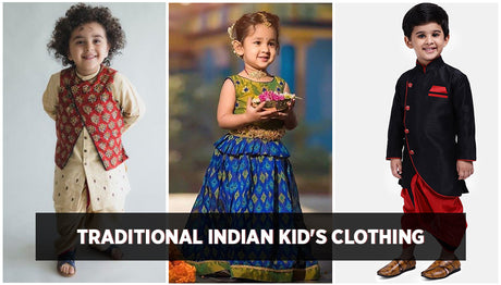Kids Indian Fashion - Traditional Indian children's clothing