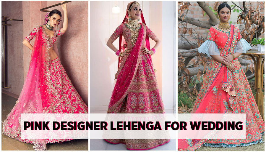 Pink Designer lehenga Trend For Wedding