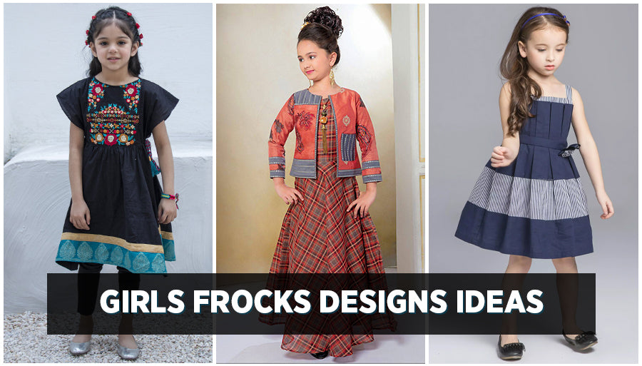 Girl's Frocks Styles in Trend for Parties and Casual