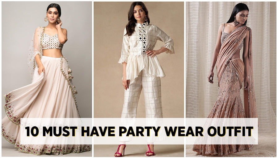 Indian Party Wear Outfit Ideas for Women
