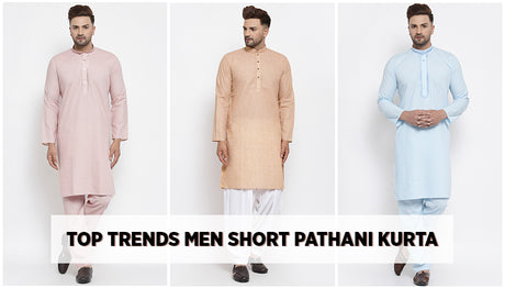 Top Trending Short Pathani Kurta for Men