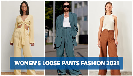 Women's loose pants fashion - 2022