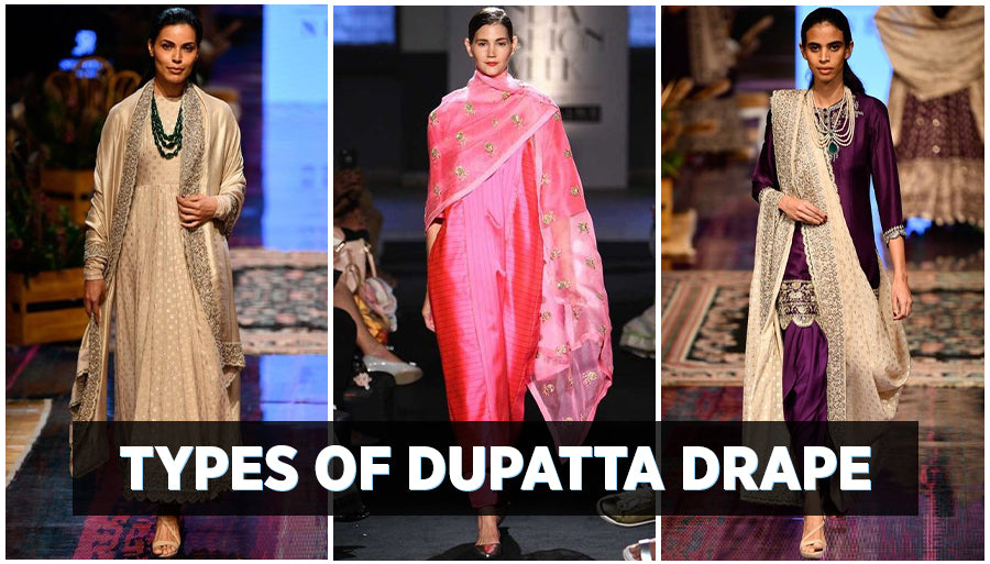 New Ways to wear Your Salwar Kameez Dupatta - How To