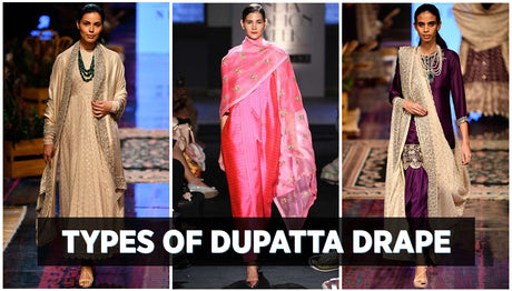 New Ways to wear Your Salwar Kameez Dupatta - How To