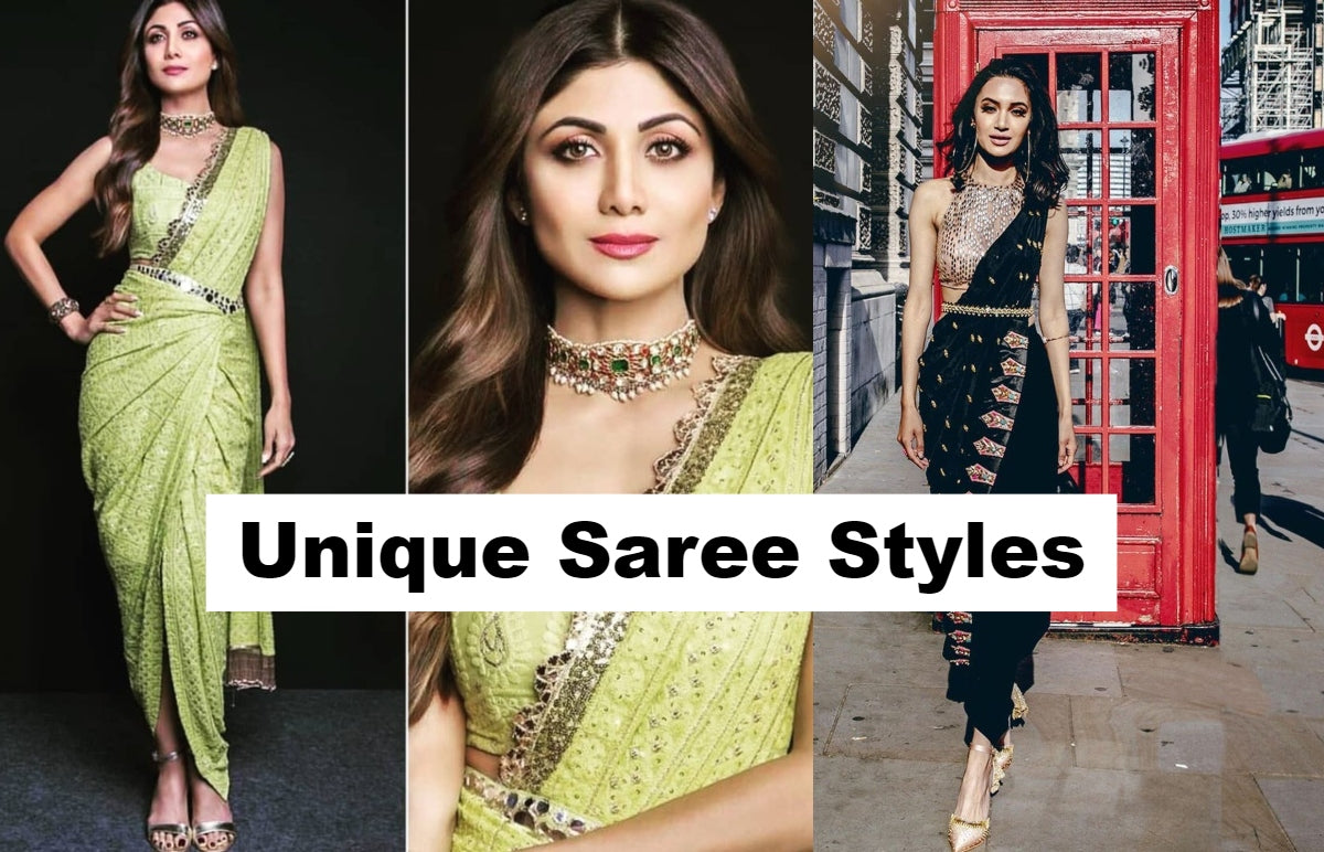 7 Unique Styles of Saree Draping That Everyone Can Try