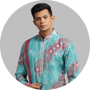 Aqua Kurta Pajama