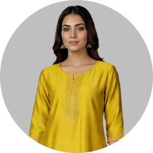 Yellow Kurtis