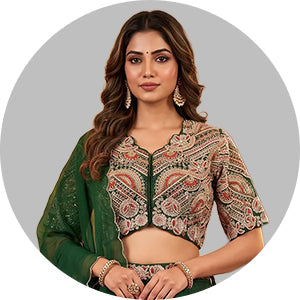 Zardosi Work Lehenga Choli