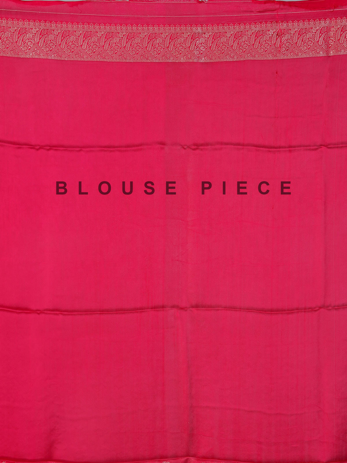 Rani pink zari checks dola silk saree