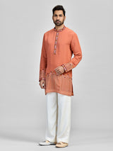 Rust orange silk opulence celebration edit