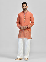 Rust orange silk opulence celebration edit