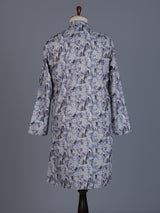 Multicolor cotton printed kurta suit for men