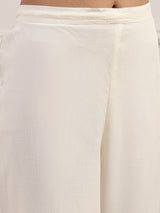 White zardosi embellished graceful ethnic statement