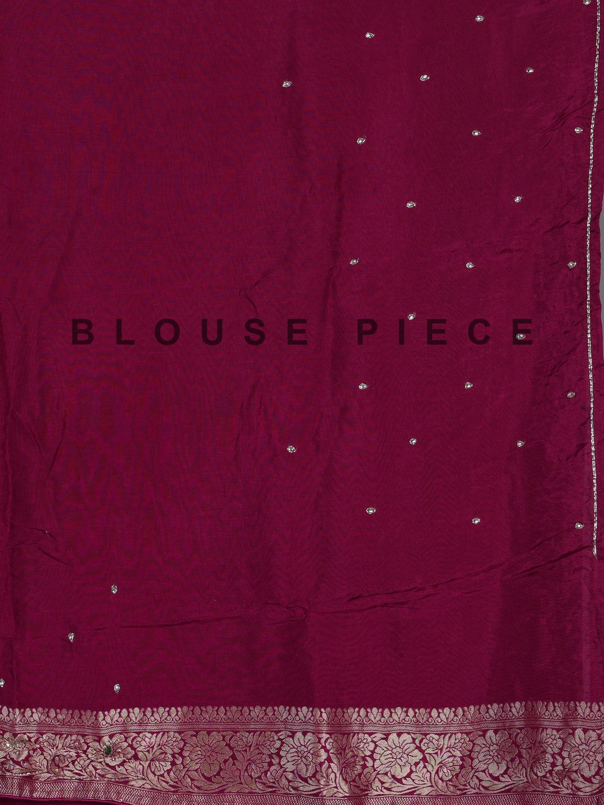 Plum wine silk festive wear saree