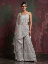Beige radiant sparkle designer salwar suit