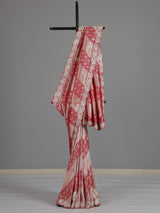 Red tissue silk bridal festive saree