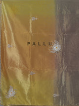 Multi color tissue silk shaded saree with dazzling festive craftsmanship