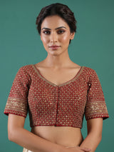 Gold tissue silk zardosi festive ready saree