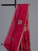 Rani dola silk designer celebration saree