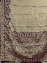 Purple art tissue kanjivaram heritage saree