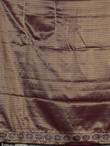 Purple art tissue kanjivaram heritage saree