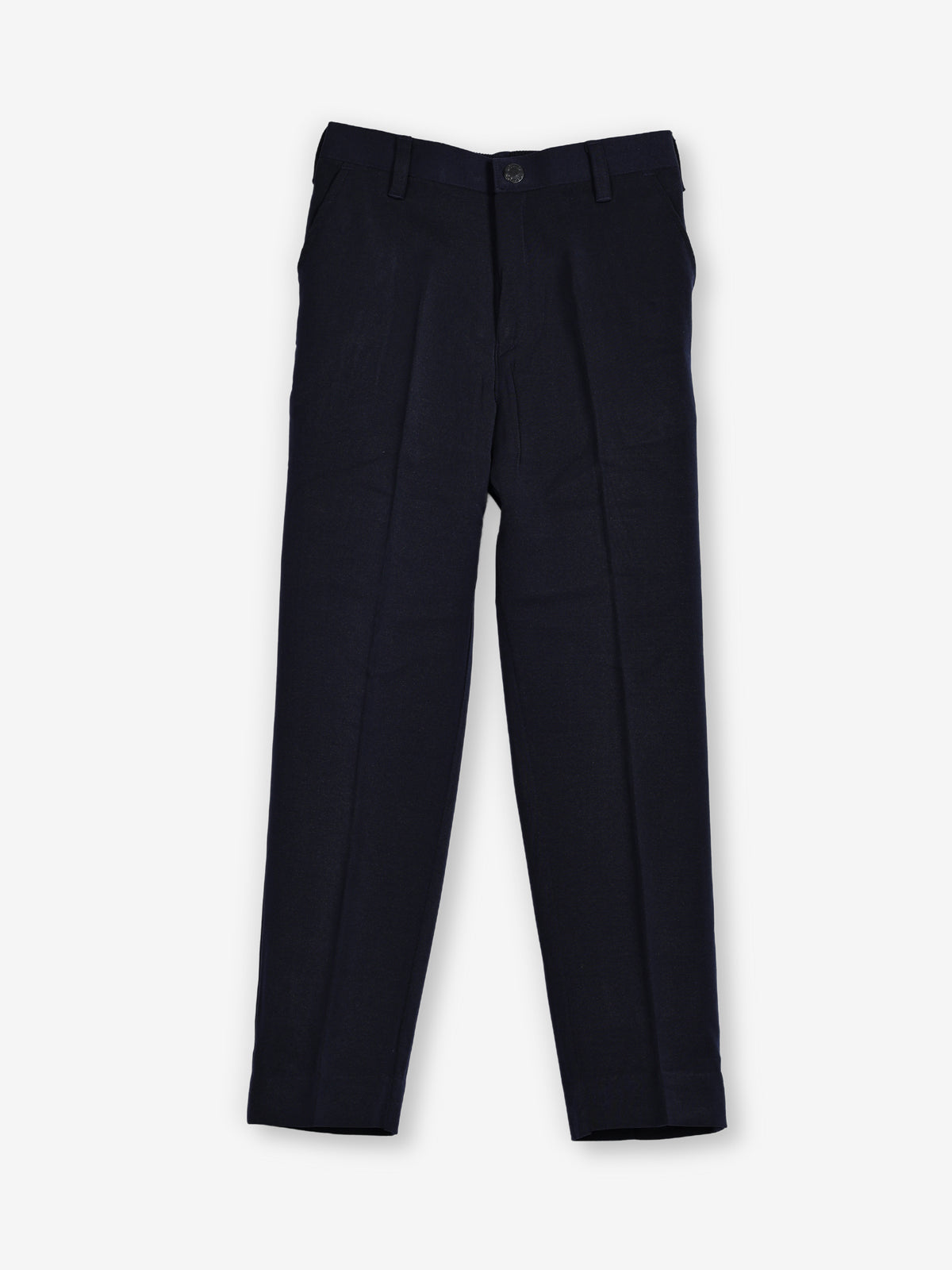 Blue terry rayon coat suit with shawl lapel coat