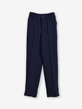 Navy terry rayon boys coat suit for receptions