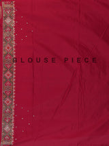 Maroon art patola silk saree with elegant traditional craftsmanship