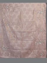 Elegant peach silk unstitched lehenga choli with dupatta