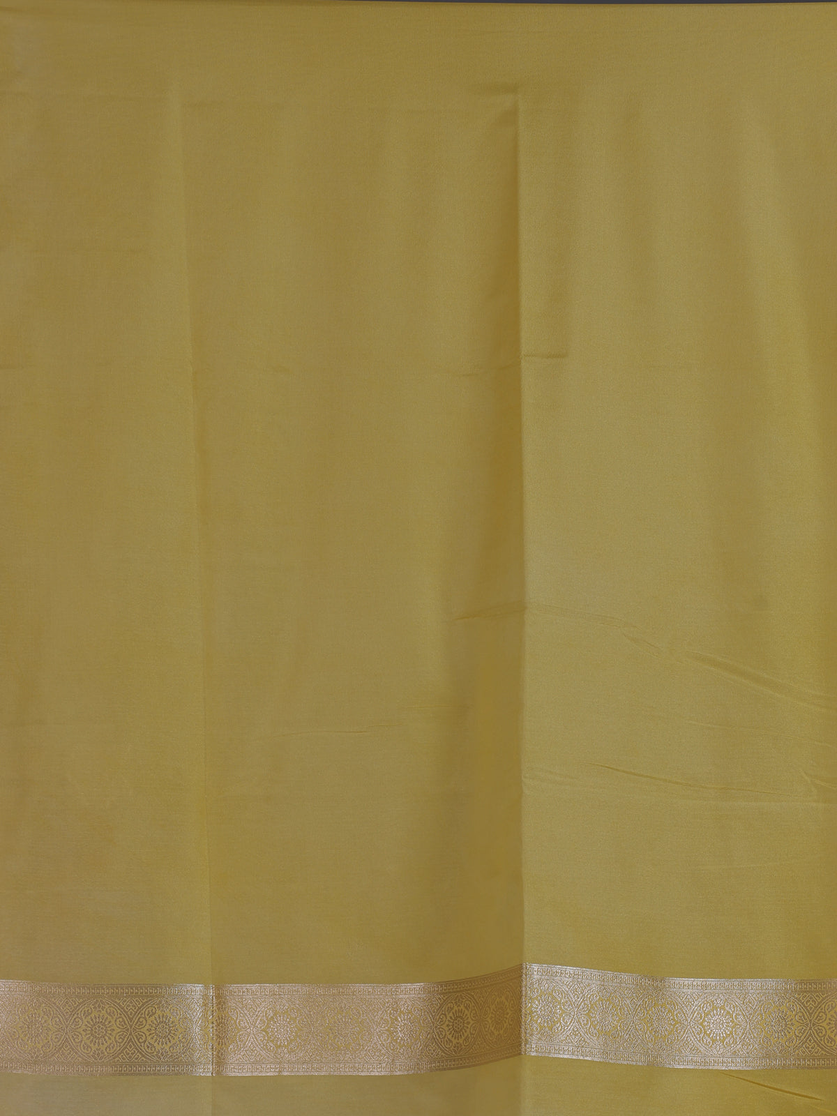 Yellow women meenakari zari saree