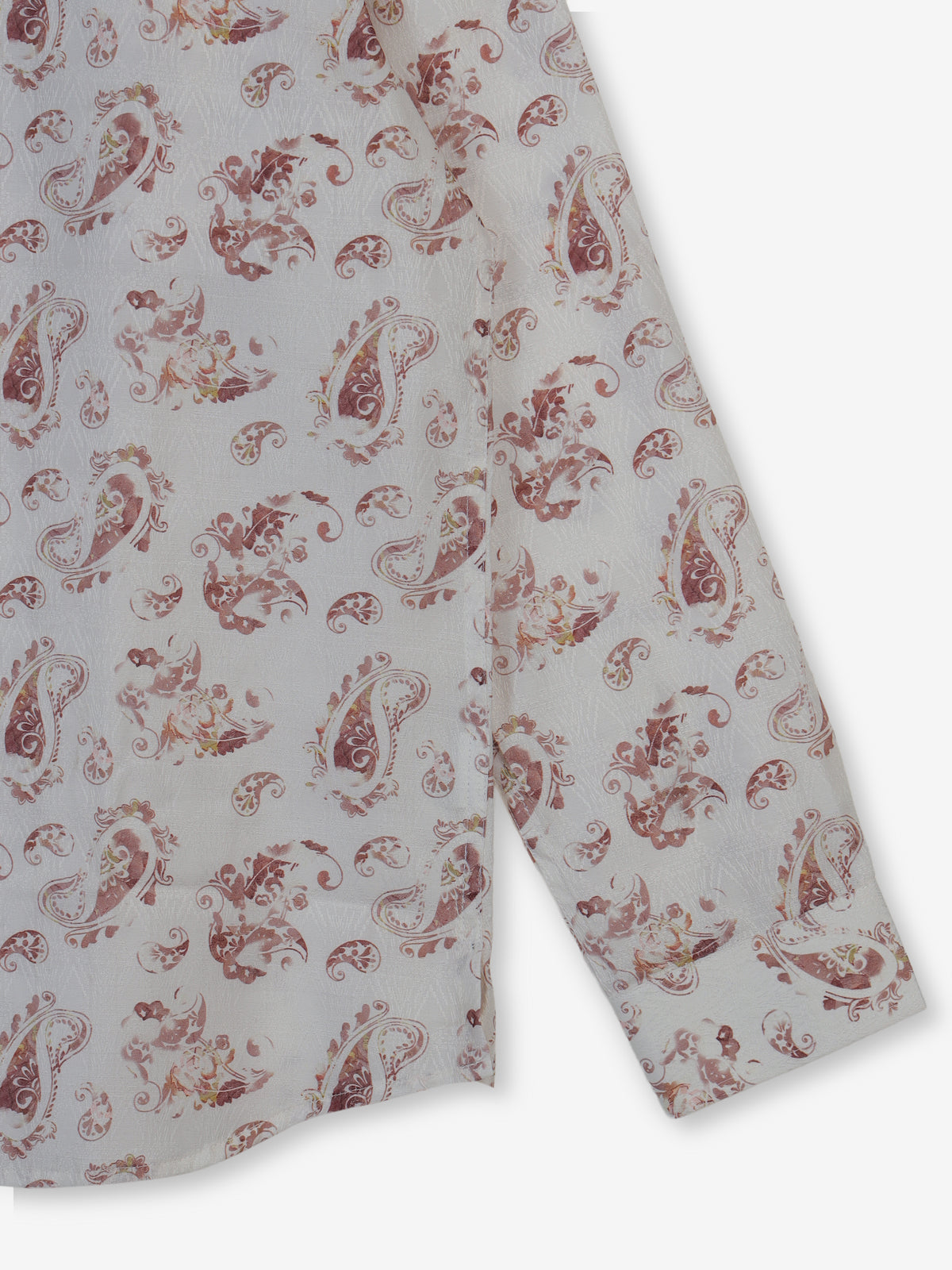 White men kalka floral chinese kurta