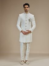 Off white men royal elephant indo western